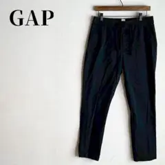 GAP　イージーパンツ　テーパード　カジュアル　ウエストゴム　ブラック　サイズS