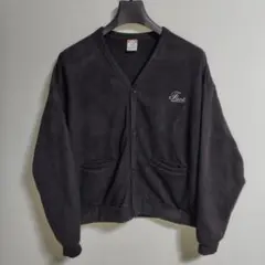 Fact カーディガン ダークグレー 肉厚 XL相当