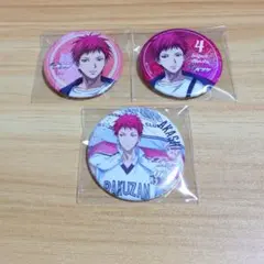 黒子のバスケ　缶バッジ　ホロ　赤司征十郎