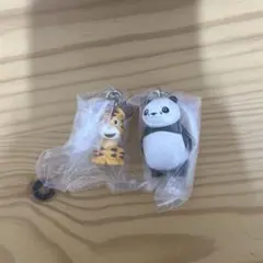 パンダコパンダガチャガチャ めじるしアクセサリー パパンダ トラちゃん