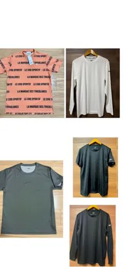 セール新品LE COQ SPORTIF Tシャツ ピンク& PUMA Tシャツ