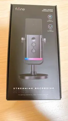 FIFINE ゲーミングマイク/ ダイナミックマイク　箱付き