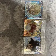 ドラゴンボールウエハースシール 三個セット
