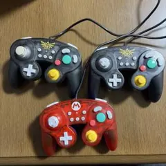 Switch用 ホリクラシックコントローラー　３個【スティックゴム剥がれ】