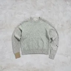 プレミアムラムクルーネックセーター ニット