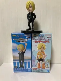 ワンピース ワールドコレクタブル　仲間の印だ ❗️エッグヘッド❗️1番くじサンジ3個