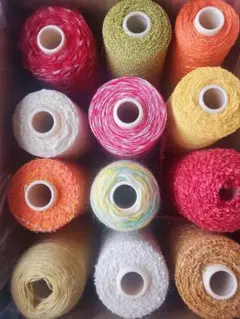 素材糸のミニコーン巻き詰め合わせ