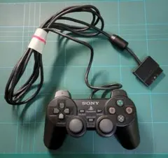 ps2 コントローラー ジャンク　デュアルショック2 黒 純正 動作品