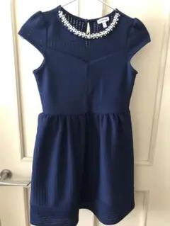 お値下げしました　ワンピース　ドレス　女の子　ビジュー　140 フォーマル