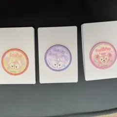 ダッフィー＆フレンズ　20周年　ワッペン　リーナベル　ステラルー　シェリーメイ