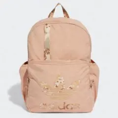 adidas ロゴ入り　バックパック　ミニリュック　ベージュ　originals