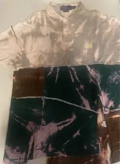 Polo by Ralph Lauren タイダイ ポロシャツ リメイク 1点物