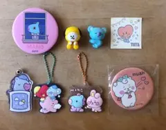 BT21 缶バッチ　ストラップ　シール　マスコットなど。セット売り