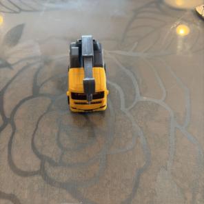 TRUCK CAR クレーン車 ミニカー イエローのサムネイル