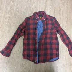Ralph Lauren 赤黒チェックネルシャツ L