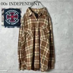 2026年最新】INDEPENDENT インディペンデント ネルシャツの人気