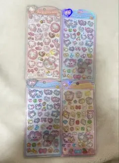 国内正規品　うるちゅる POP SEAL ぷっくりシール4枚セット