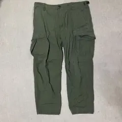 カーゴパンツ オリーブグリーン L