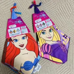 ループ付きタオル　ディズニープリンセス　3枚組×2 入園準備　6枚セット　新品