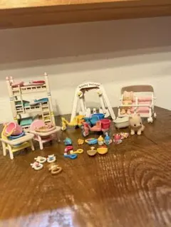 シルバニアファミリー 赤ちゃん家具・小物セット