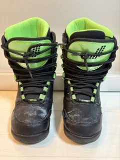 JOYride スノーボードブーツ 黒と緑　22cm