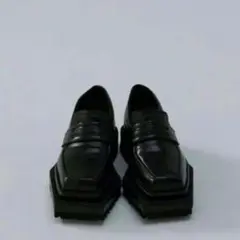 melt the lady square loafer 38 ブラック 2026年最新】MELT THE LADY レディース ローファー・革靴の人気