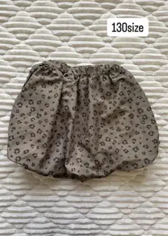 超美品★GU★ 130 スカート バルーン レオパード