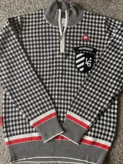 LE COQ SPORTIF チェック柄セーター Lサイズ