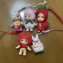 ご当地　キューピーストラップ5個セット