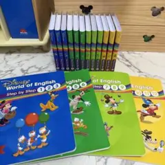 【未開封あり】ディズニー英語システムDWE Step by Step