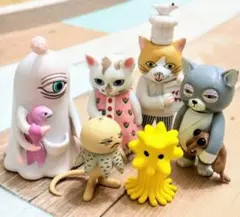 ラストセット★ヒグチユウコ フィギュアマスコット ひとつめちゃんとおきんちゃん ヒグチユウコフィギュアマスコットBOX 1ダース – ボリス雑貨店