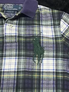 POLO by Ralph Lauren ビッグポニー チェック柄 ポロシャツ