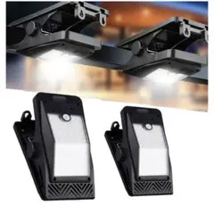 ✨2個セット✨クリップ式 センサーライトソーラー ランタン TYPE-C充電