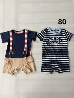 プティマイン baby GAP ロンパース カバーオール まとめ売り 80のサムネイル