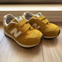 New Balance 313 キッズスニーカー 15.5cm イエロー