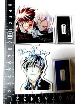 【送料込】血界戦線 アニくじ B賞 スティーブン レオ アクリルスタンド2点 送料込】血界戦線 アニくじ B賞 スティーブン レオ アクリル