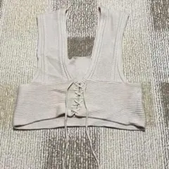 GU 2wayニットビスチェ