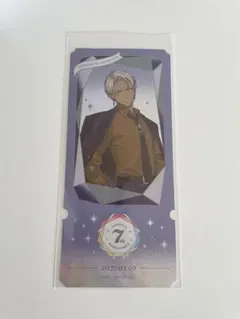 にじさんじ　7周年特典チケット風カード　イブラヒム