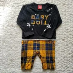 BABY DOLL 80サイズ カバーオール ロンパース