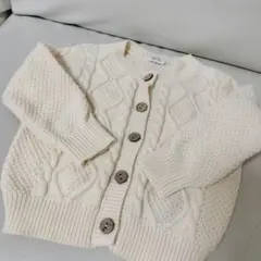 gil & niya アイボリー カーディガン 73cm