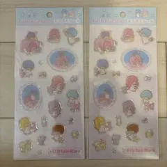 新品正規品⭐︎キキララ リトルツインスターズ キラぷくシール