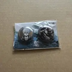 銀魂　メタリックミニ缶バッジセット　銀時&桂　坂田銀時　桂小太郎