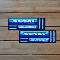 HUSHPOWER US限定 レア ステッカー6枚セット×２ USDM