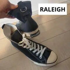 RALEIGH ラリー ハイカットスニーカー キャンバス　ブラック