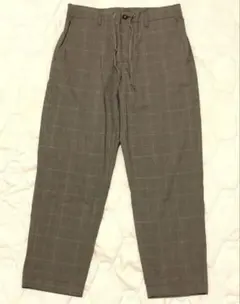 グローバルワーク　エアかるイージーパンツ　チェック柄　Mサイズ