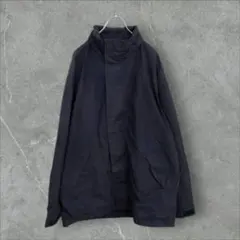 【k6922】USA古着ティンバーランド00sコットンジャケットブルゾン刺繍ロゴ