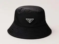 PRADA プラダ バケットハット ブラック