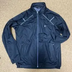 Munsingwear マンシングウェア ナイロン ジャケット プルオーバー 黒
