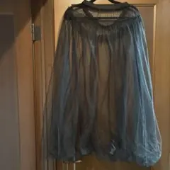 SHIPS ブラック チュールススカート ONE SIZE