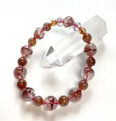 ◆★レッドファントム★オリジナル天然石 パワーストーン ブレスレット